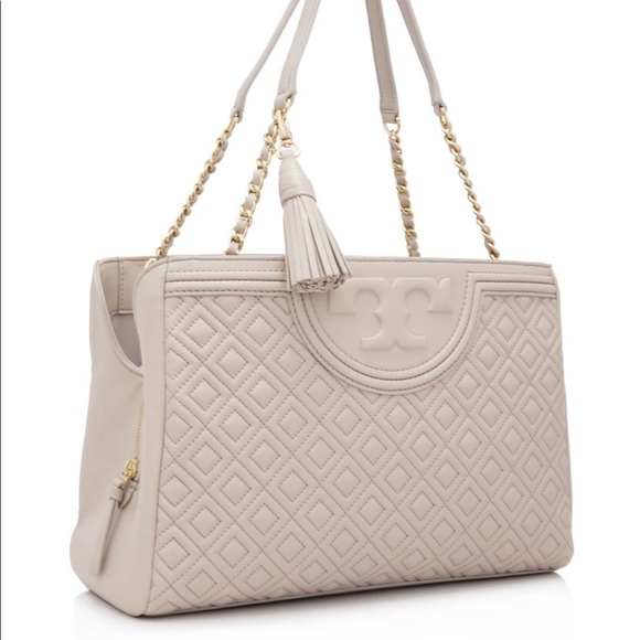 Tory Burch Handbags - Tory Burch Fleming Quilted Leather Shoulder NWOT